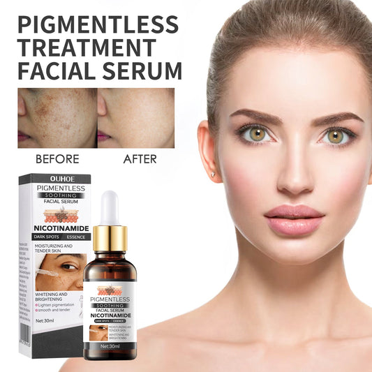 Face Brightening Serum, Lighten Dark Spots Moisturizing And Repairing Fine Lines Brightening Serum
